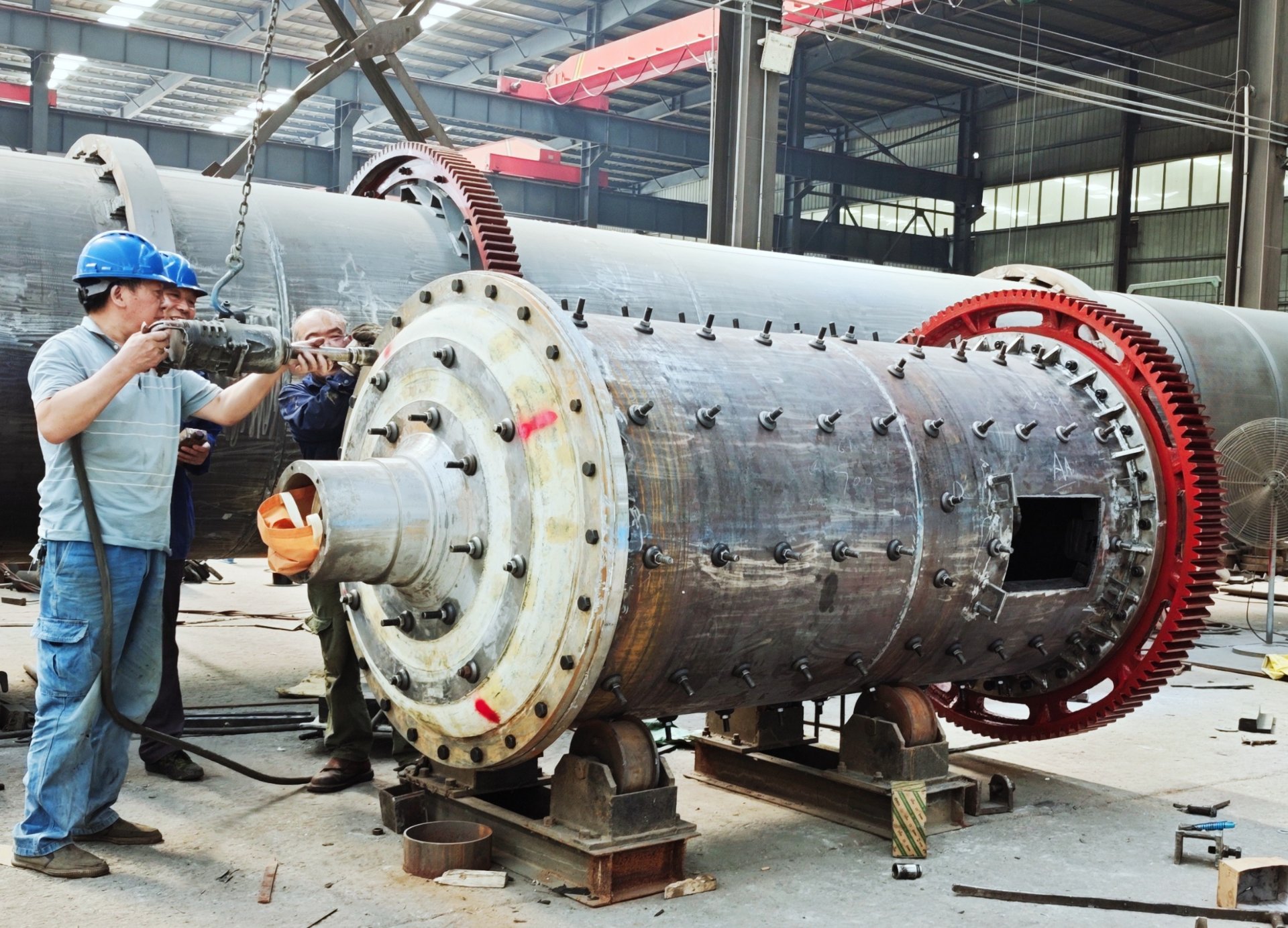 Ball mill manufacturing