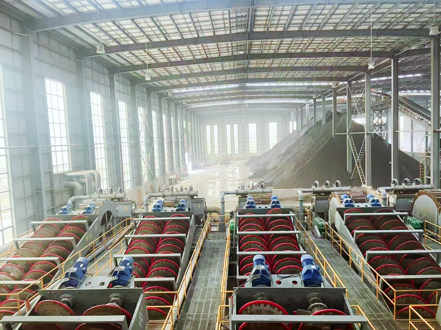 Sand washing plant